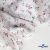 Ткань Муслин принт, 100% хлопок, 125 гр/м2, шир. 140 см, #2308 цв. 6 белый с цветком - купить в Астрахани. Цена 413.11 руб.
