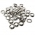 Люверсы, металлические/20мм/никель (упак.1000 шт) - купить в Астрахани. Цена: 1 603.80 руб.