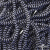 Шнурки #107-16, круглые 130 см, двухцветные цв.серый/чёрный - купить в Астрахани. Цена: 31.89 руб.