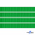 Репсовая лента 019, шир. 6 мм/уп. 50+/-1 м, цвет зелёный - купить в Астрахани. Цена: 87.54 руб.
