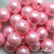 0404-00108-Бусины пластиковые под жемчуг "ОмТекс", 16 мм, (уп.50гр=24+/-1шт) цв.101-св.розовый - купить в Астрахани. Цена: 44.18 руб.