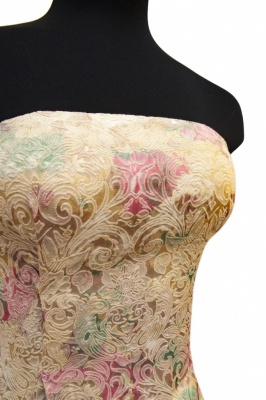 Ткань костюмная (принт) T005 3#, 270 гр/м2, шир.150см - купить в Астрахани. Цена 610.65 руб.