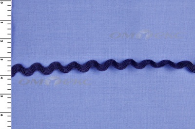 Тесьма плетеная "Вьюнчик"/т.синий - купить в Астрахани. Цена: 48.03 руб.