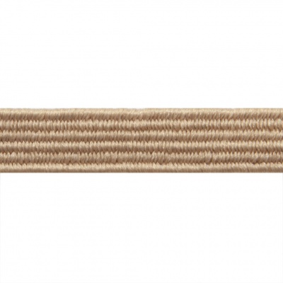 Резиновые нити с текстильным покрытием, шир. 6 мм ( упак.30 м/уп), цв.- 97-бежевый - купить в Астрахани. Цена: 152.05 руб.