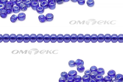 Бисер (TL) 11/0 ( упак.100 гр) цв.108 - синий - купить в Астрахани. Цена: 44.80 руб.