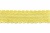 Тесьма кружевная 0621-1212А, шир. 45 мм/уп. 20+/-1 м, цвет 017-жёлтый - купить в Астрахани. Цена: 1 033.32 руб.