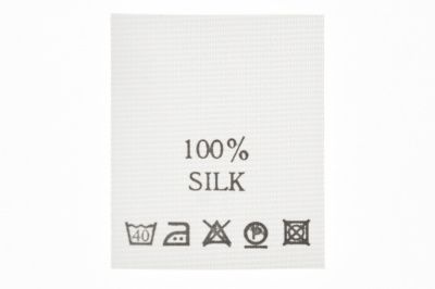 Состав и уход 100% Silk 200 шт - купить в Астрахани. Цена: 232.29 руб.