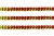 Пайетки "ОмТекс" на нитях, CREAM, 6 мм С / упак.73+/-1м, цв. 96 - красный - купить в Астрахани. Цена: 484.77 руб.