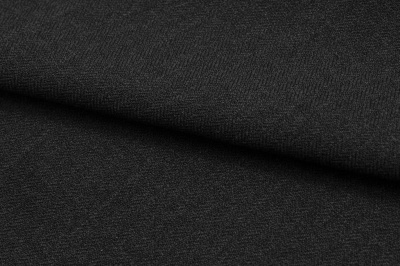 Ткань костюмная 21699 1144/1178, 236 гр/м2, шир.150см, цвет чёрный - купить в Астрахани. Цена 455.40 руб.