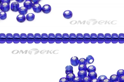 Бисер (SL) 11/0 ( упак.100 гр) цв.28 - синий - купить в Астрахани. Цена: 53.34 руб.