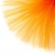 Фатин матовый 16-127, 12 гр/м2, шир.300см, цвет оранжевый - купить в Астрахани. Цена 96.31 руб.