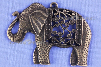 Декоративный элемент для творчества из металла "Слон"  - купить в Астрахани. Цена: 26.66 руб.