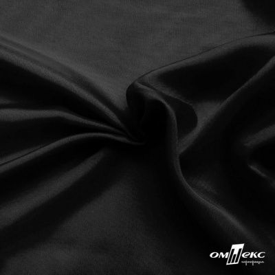 Ткань подкладочная Таффета 190Т, Middle, BLACK, 53 г/м2, шир.150 см   - купить в Астрахани. Цена 35.50 руб.