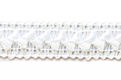 Тесьма декоративная "Самоса" 062, шир. 20 мм/уп. 33+/-1 м, цвет белый - купить в Астрахани. Цена: 301.35 руб.