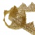 Тесьма металлизированная 0384-0240, шир. 40 мм/уп. 25+/-1 м, цвет золото - купить в Астрахани. Цена: 490.74 руб.