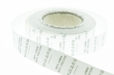 Состав и уход за тк. Linen 50%  Viscose 50%  1000шт - купить в Астрахани. Цена: 476.84 руб.