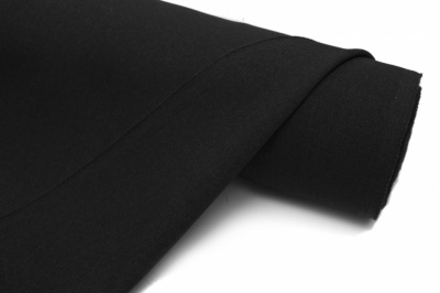 Ткань костюмная 25332 2031, 167 гр/м2, шир.150см, цвет чёрный - купить в Астрахани. Цена 339.33 руб.