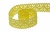 Тесьма кружевная 0621-1059, шир. 20 мм/уп. 20+/-1 м, цвет 017-жёлтый - купить в Астрахани. Цена: 507.67 руб.