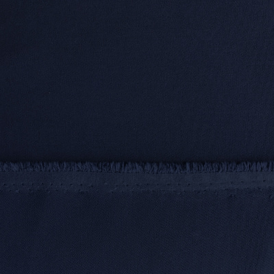 Костюмная ткань "Элис", 220 гр/м2, шир.150 см, цвет т.синий - купить в Астрахани. Цена 311.15 руб.