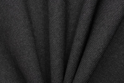 Ткань костюмная 25505 2003, 265 гр/м2, шир.150см, цвет т.серый - купить в Астрахани. Цена 418.73 руб.