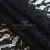 Кружевное полотно #2307, 145 гр/м2, шир.150см, цвет чёрный - купить в Астрахани. Цена 449.07 руб.