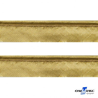 Кант атласный 136, шир. 12 мм (в упак. 65,8 м), цвет золото - купить в Астрахани. Цена: 433.08 руб.