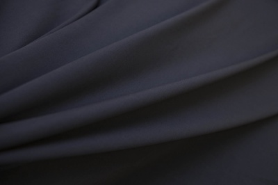 Костюмная ткань с вискозой "Флоренция" 19-4024, 195 гр/м2, шир.150см, цвет т.синий - купить в Астрахани. Цена 491.97 руб.