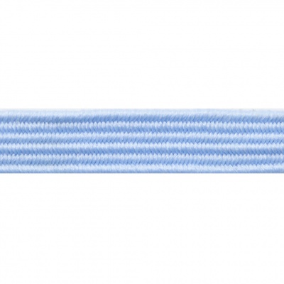 Резиновые нити с текстильным покрытием, шир. 6 мм ( упак.30 м/уп), цв.- 108-голубой - купить в Астрахани. Цена: 155.22 руб.