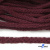 Шнур плетеный d-6 мм круглый, 70% хлопок 30% полиэстер, уп.90+/-1 м, цв.1070-бордовый - купить в Астрахани. Цена: 588 руб.